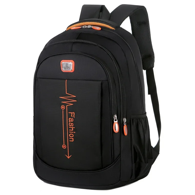 sac à dos de bonne qualité pour hommes, pochette d'ordinateur, tendance, voyage d'affaires, sac d'école de grande capacité, en vente