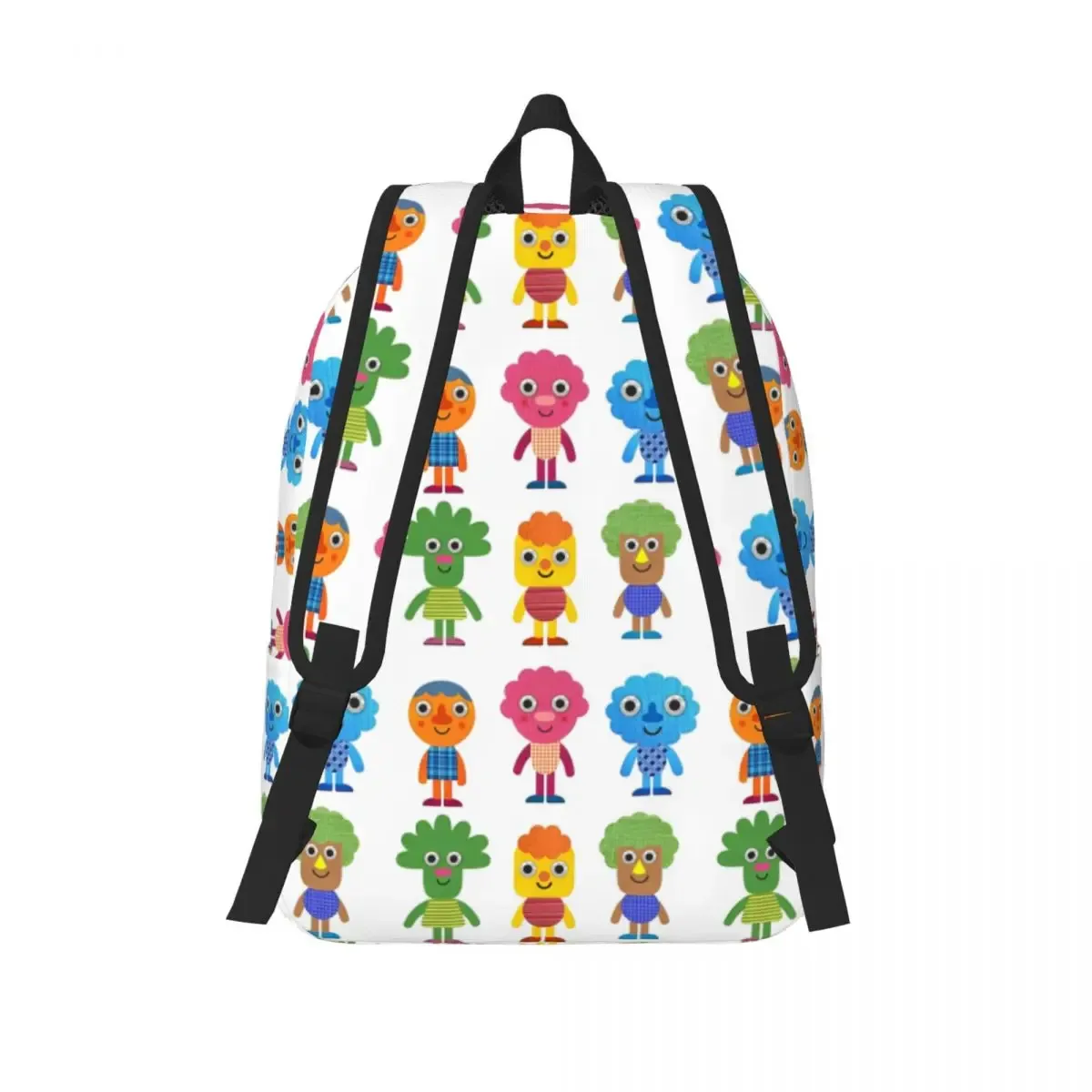 nrellux & pals-sac à dos en toile avec poche pour homme et femme, micro sac à dos super simple et cool, sacs de voyage pour pépinière, sac à dos pour chansons, sac à dos universitaire