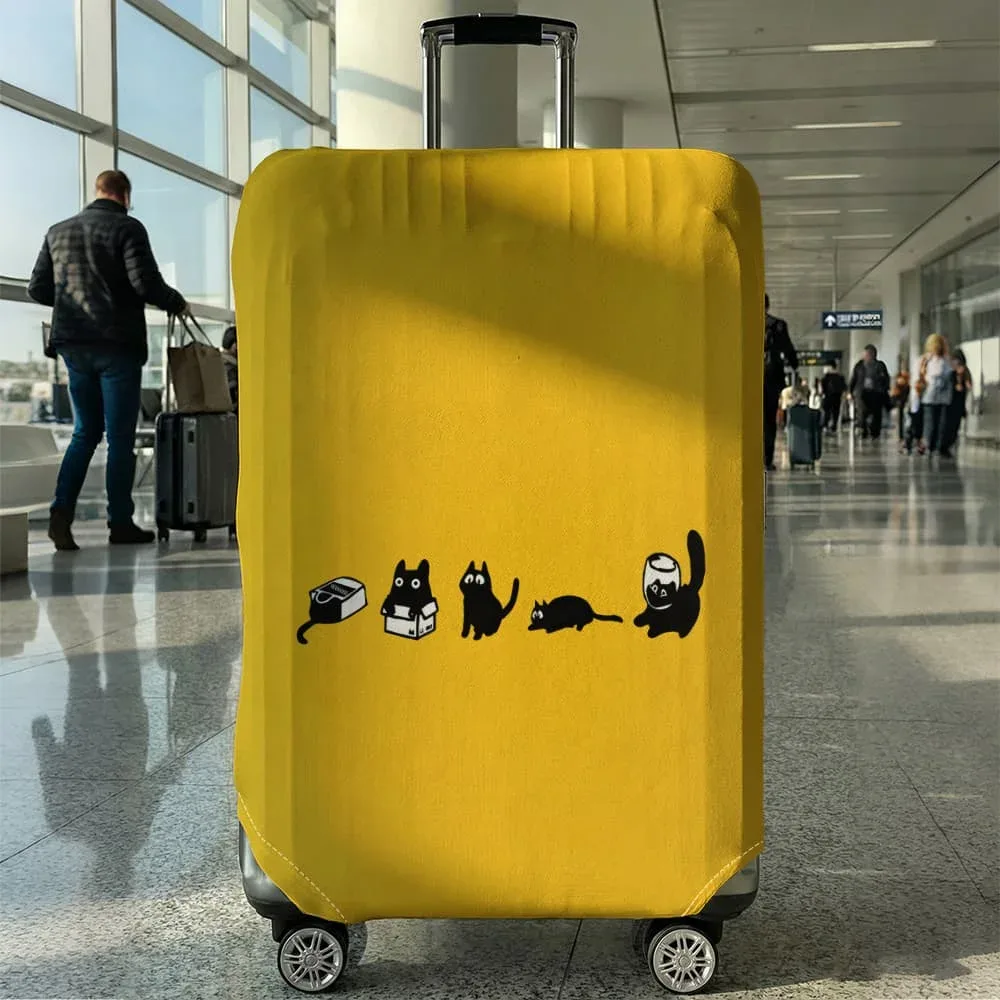 housse de protection pour bagages, élastique, imperméable, anti-poussière, pour valise de 18 à 32 pouces, accessoires de voyage