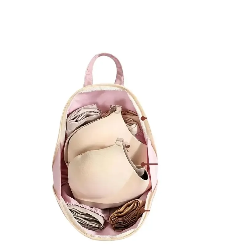 sac de rangement portable pour soutien-gorge, en polyester imperméable, grande capacité, pour voyage, affaires, usage quotidien