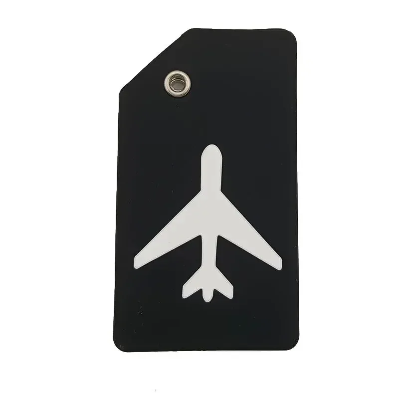 étiquette de bagage en caoutchouc, 1 pièce, panneau d'étiquette d'identification de valise, sac à dos de voyage, pendentif de sac à main, accessoires d'étiquette de voyage de bateau de croisière