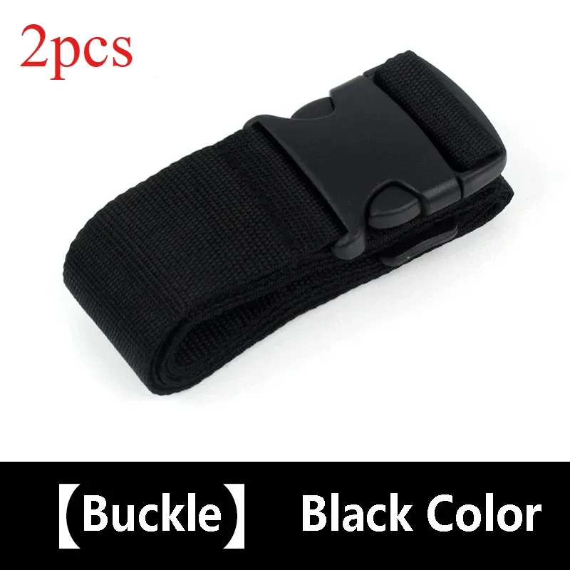 sangle de bagage pour valises, 2 pièces, ceinture d'emballage, ceintures de voyage facilement identifiées, accessoires de sac