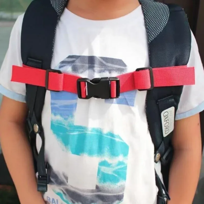 sangle de sac à dos en nylon réglable et durable – ajustement confortable pour le camping, la randonnée et les voyages – accessoire de soutien d'épaule antidérapant