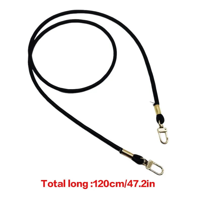 lot de 6 accessoires de remplacement pour sac à bandoulière et portefeuille en pu, sangle remplaçable simple et polyvalente en pu avec boucle carrée et corde ronde, accessoires pour sac à bandoulière simple ou croisé, ou cordon de téléphone.