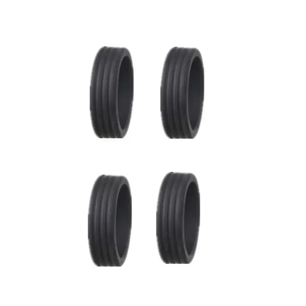 protecteur de roues de bagage en silicone avec son silencieux, accessoire de protection de valise, 4/8 pièces