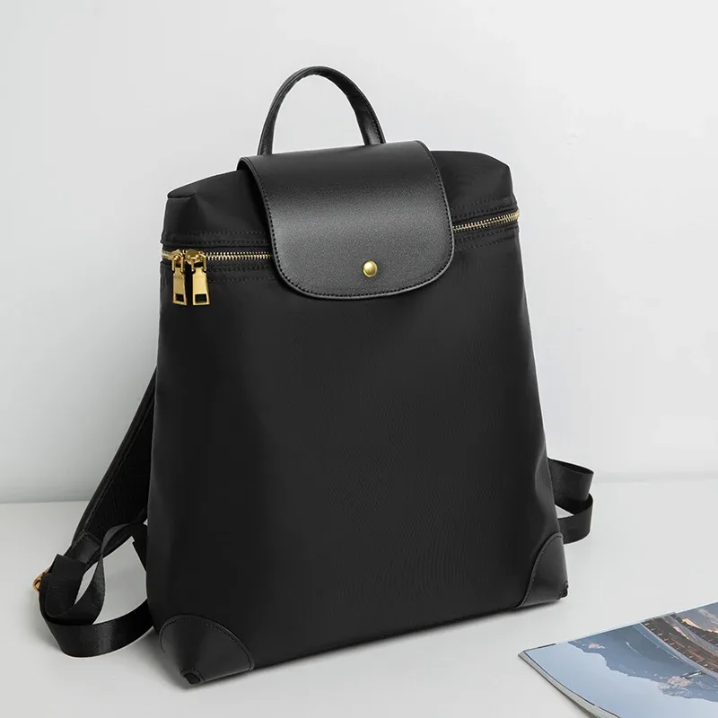 sac à dos étanche de grande capacité pour femme, sac à main de voyage pour femme, cartable d'ordinateur, haute qualité, mode, 13.3, 15.6