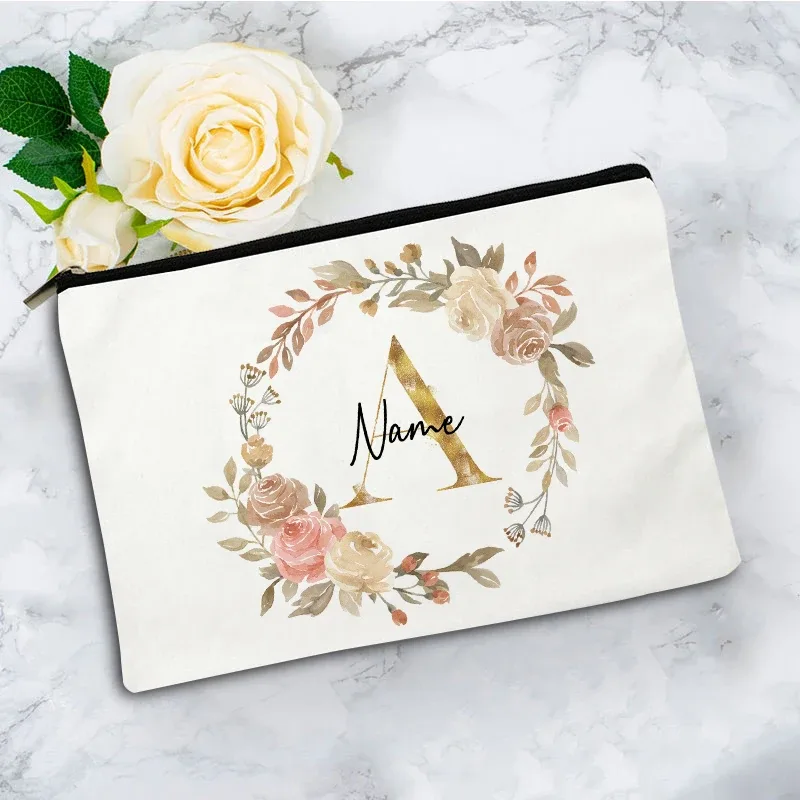 pochette à cosmétiques personnalisée pour mariage, pochette à cosmétiques pour fête, pochette à cosmétiques individuelle, sac de maquillage en toile de voyage, organisateur, cadeaux pour femme