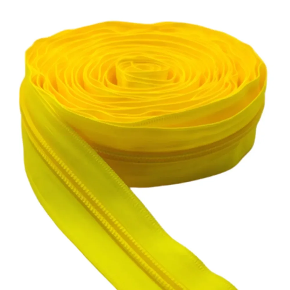 5 #   ruban de fermeture éclair en nylon arc-en-ciel sans curseur, 1-10m, fermetures éclair au mètre, kit de réparation de fermetures éclair pour sacs et fournitures