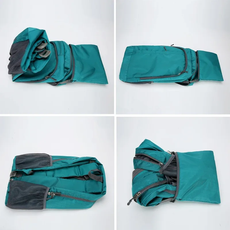 sac à dos de rangement léger, sac à dos de sports de plein air, sac à dos pliable, sac à dos de voyage de loisirs pour hommes et femmes