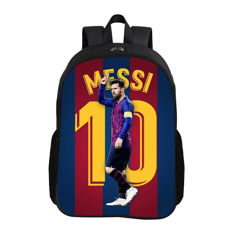 sac à dos m-messi pour l'école et les voyages, sac à dos de sport pour enfant, sac à dos de football pour enfant, sac à dos de star du football, cadeau