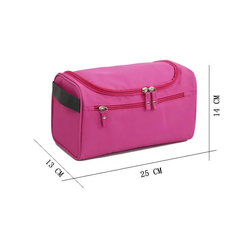 trousse de maquillage grande capacité pour femmes, trousse de toilette de voyage, trousse à cosmétiques