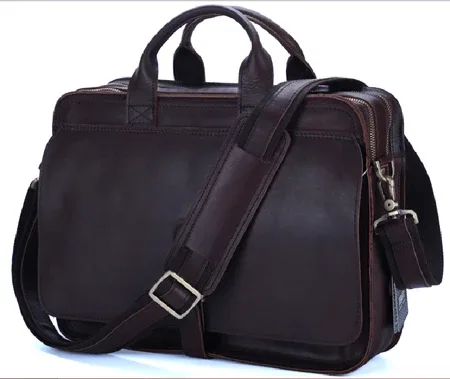 porte-documents en cuir véritable de luxe pour hommes, sac d'affaires, porte-documents en cuir, sac pour ordinateur portable, sac à bandoulière, sac pour documents, sac de bureau pour hommes.