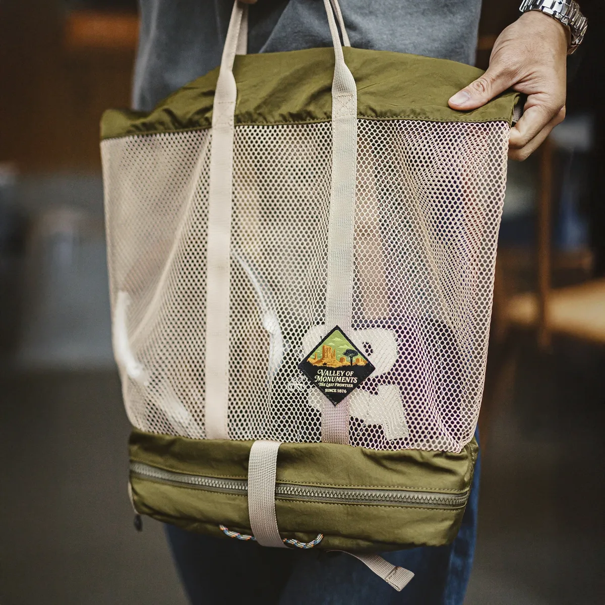 sac de pêche multi-usages maden pour homme, style workwear américain, pliable 2-en-1, sac bandoulière et fourre-tout grande capacité, sac messager décontracté pour l'extérieur