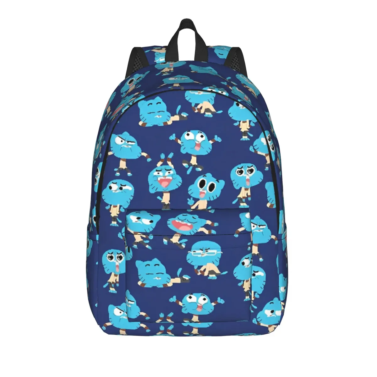 sac à dos décontracté gumballs cartoon pour l'extérieur, le lycée et le travail, pour hommes et femmes, sac à dos pour ordinateur portable en toile