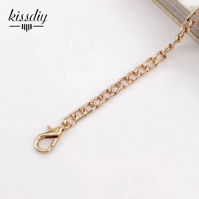 20-120cm sac à main chaînes en métal sac à bandoulière sangle bricolage sac à main chaîne or argent bronze noir poignées sac accessoires chaîne