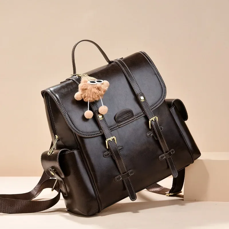nouveau sac à dos coréen tendance style universitaire pour femme, sac à dos décontracté et polyvalent pour étudiante, sac à main pour femme