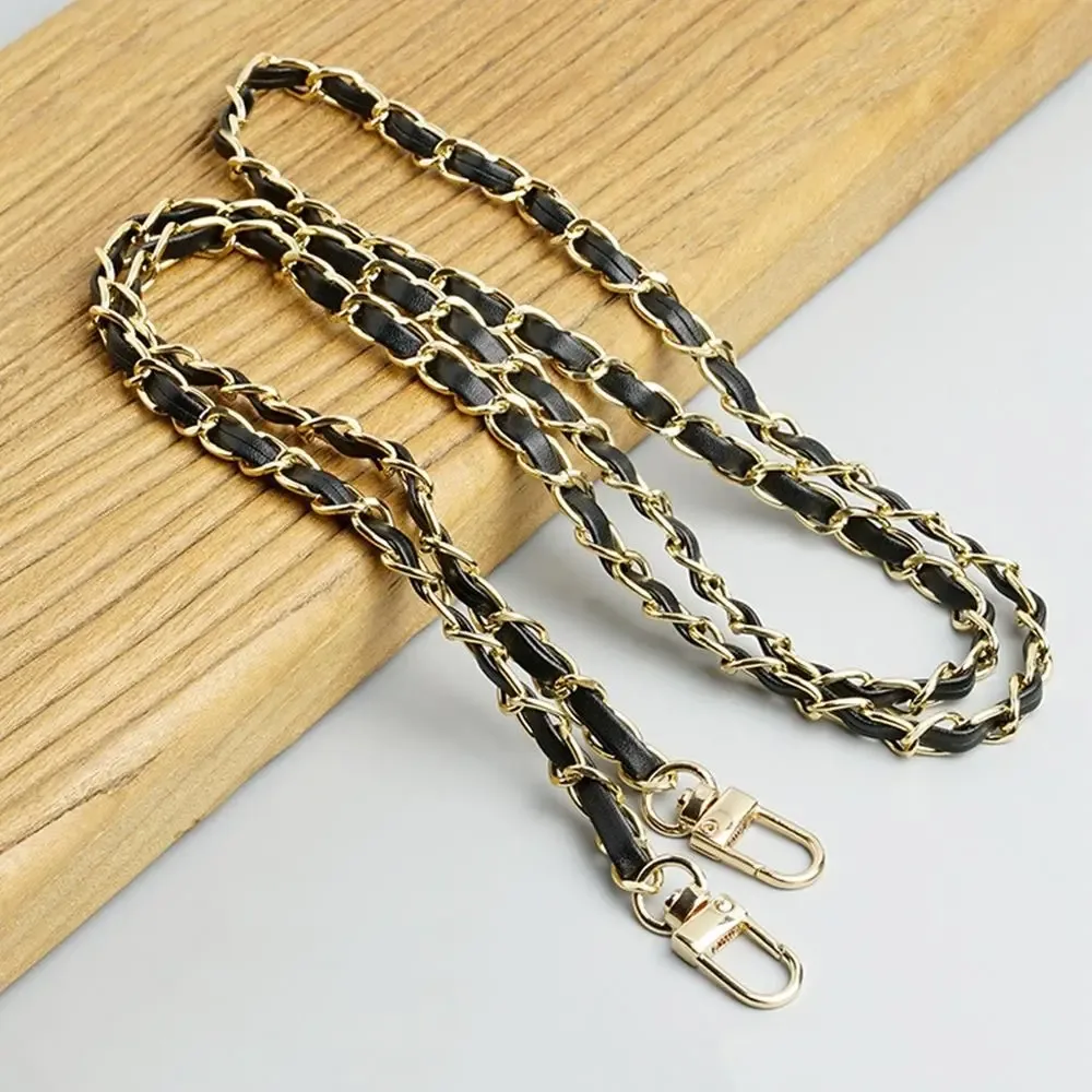 chaîne de sac à main en cuir pu et métal, 120cm, sangles de sac à bandoulière remplaçables, ceintures de sac à dos, accessoires