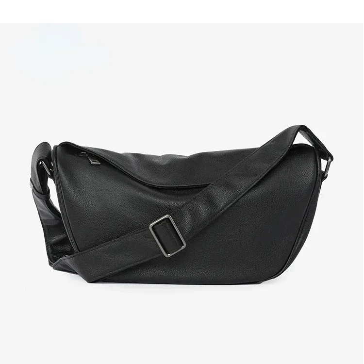 sac à main de luxe à bandoulière en cuir véritable de haute qualité pour femmes, sac à bandoulière de grande capacité, sac de selle rétro en cuir de vache à la mode