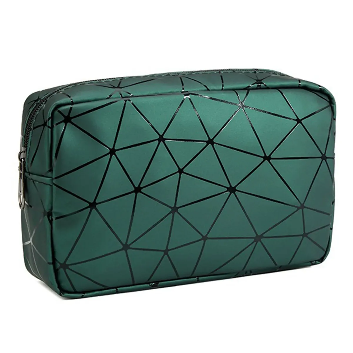 sac à cosmétiques pour femmes, pochette de rangement de maquillage étanche rétro, trousse de toilette de voyage, pour sac à pinceaux de maquillage, trousse de maquillage portable polyvalente