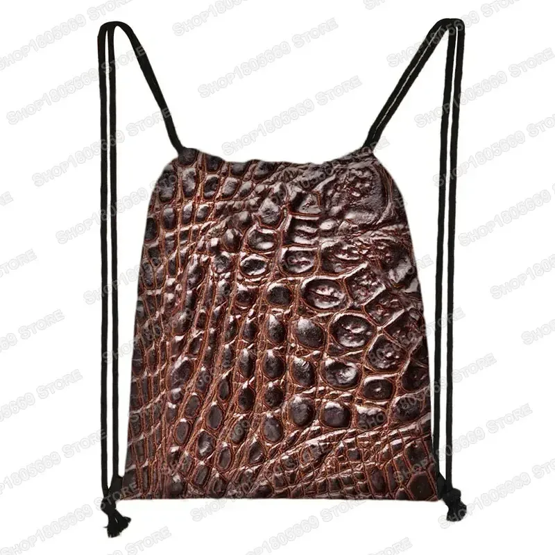 sac à dos en toile pour homme et femme, imprimé tigre, léopard, crocodile, zèbre, strihear, proximité, sac à dos de voyage, porte-chaussures, cartable