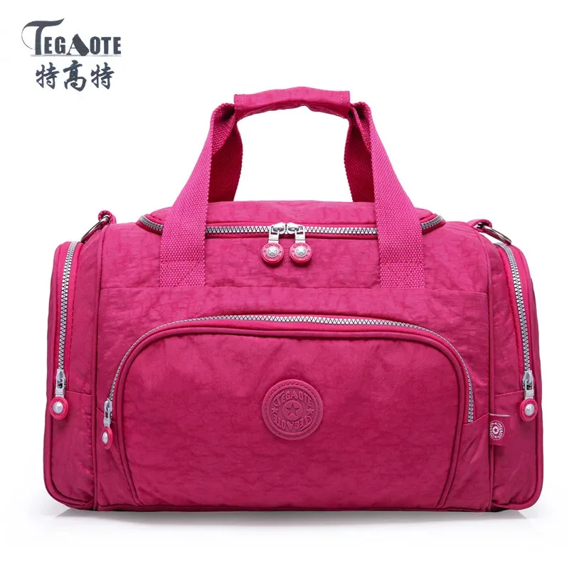 sacs à main en nylon de marque pour femmes, sac de voyage léger, sac de voyage à main, bagage à main pour voyage