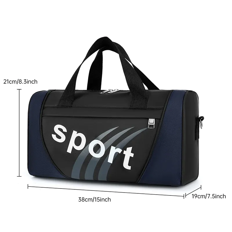 sac de sport unisexe, sac à dos d'extérieur à bandoulière, sac de voyage personnalisé, sac de sport de yoga pour voyage de nuit