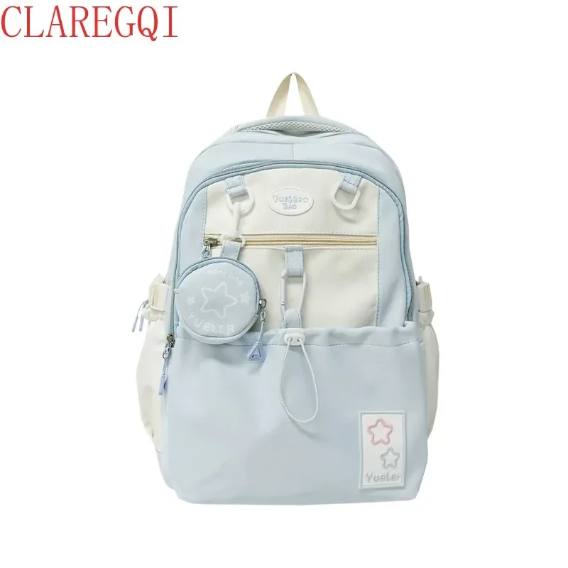 sac à dos mignon de grande capacité pour adolescentes, sac à dos pour ordinateur portable réutilisable pour filles, sacs à dos pour filles de 10 à 12 ans, léger et résistant à la saleté, cadeau.