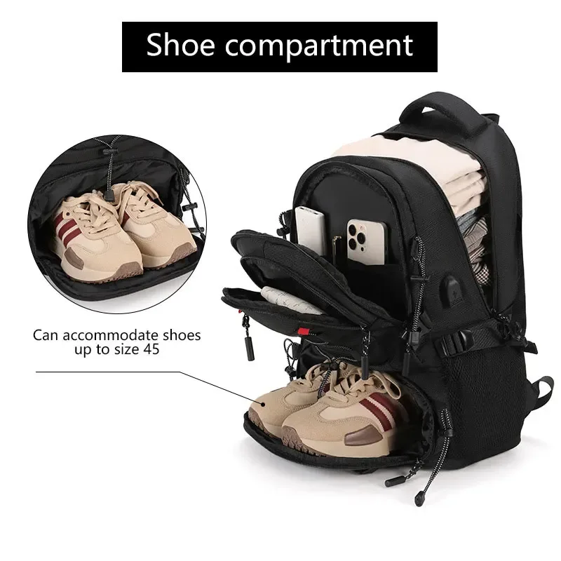 nouveau sac à dos de voyage pour femmes et hommes grande capacité randonnée en plein air alpinisme sacs à dos voyage d'affaires 16 pouces pochette d'ordinateur