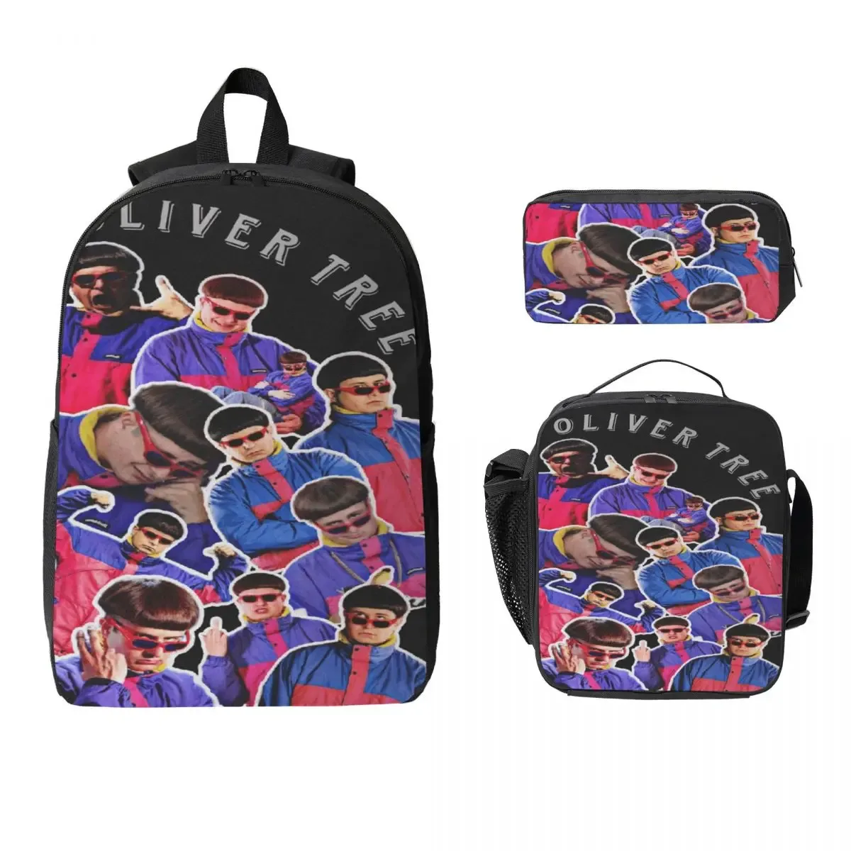 sac à dos pour enfants rip oliver tree 1993-2026, boîte à lunch, trousse à crayons pour garçons et filles, ensemble de sacs à dos scolaires
