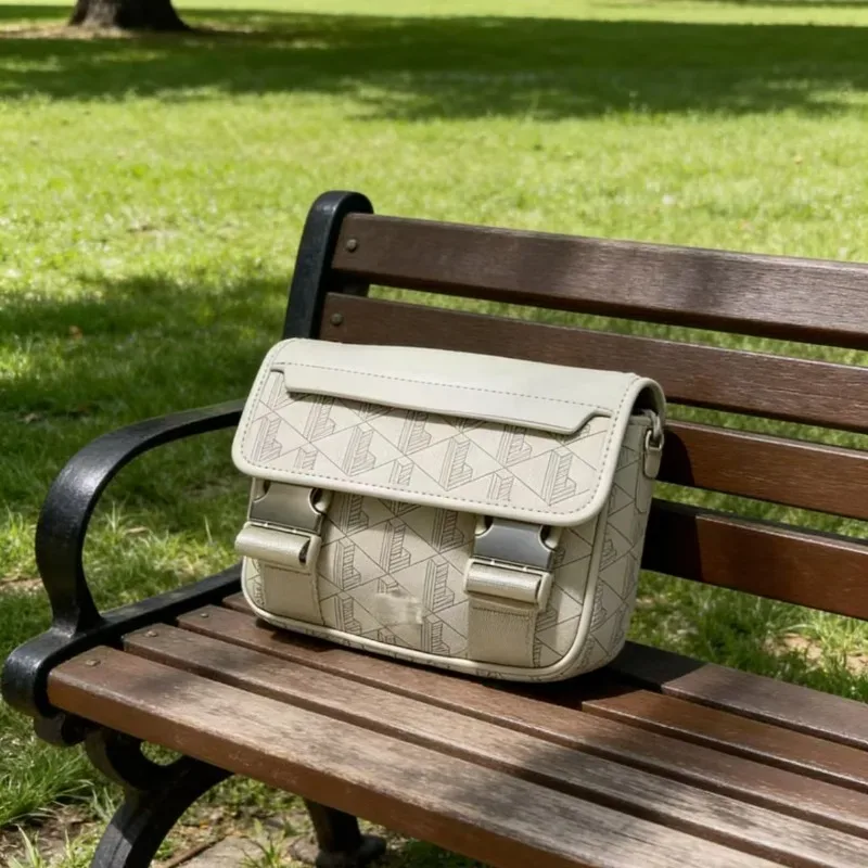 nouveau sac messager rétro imprimé pour homme, sac bandoulière décontracté en pu tendance, sac à main pour garçon à la mode pour ranger le téléphone portable