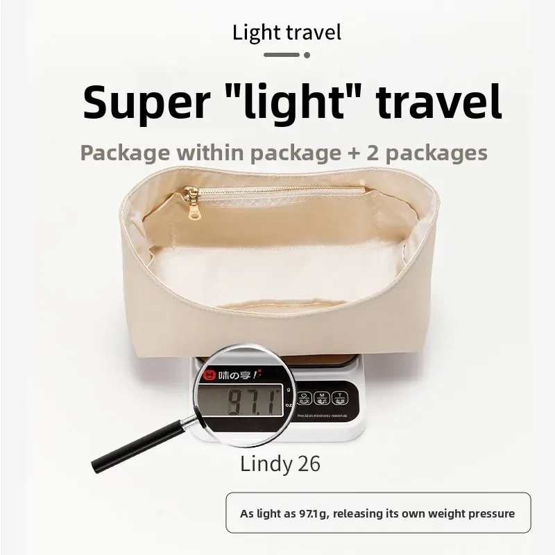organisateur de sac pour lindy 26, en nylon, résistant, accessoire de modification intérieure pour sac de rangement.