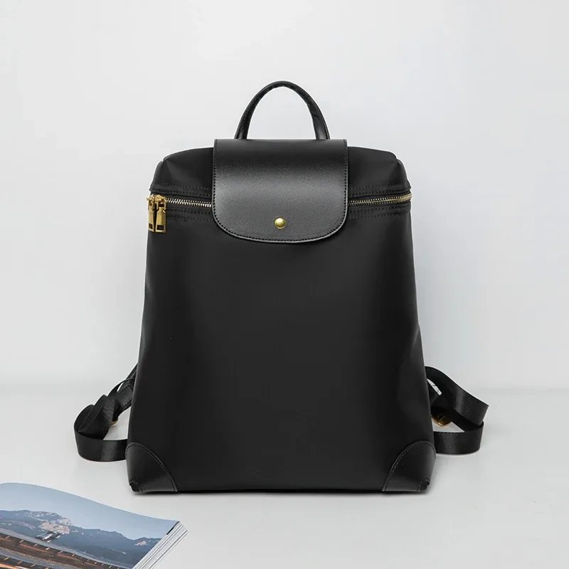 "sac à dos élégant de grande capacité pour femmes | durable et résistant aux taches | pliable léger | sac à dos de voyage étanche"