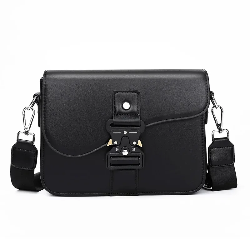 sac bandoulière élégant pour homme haut de gamme en cuir pu, sac à bandoulière minimaliste pour affaires, parfait pour les trajets quotidiens et les voyages