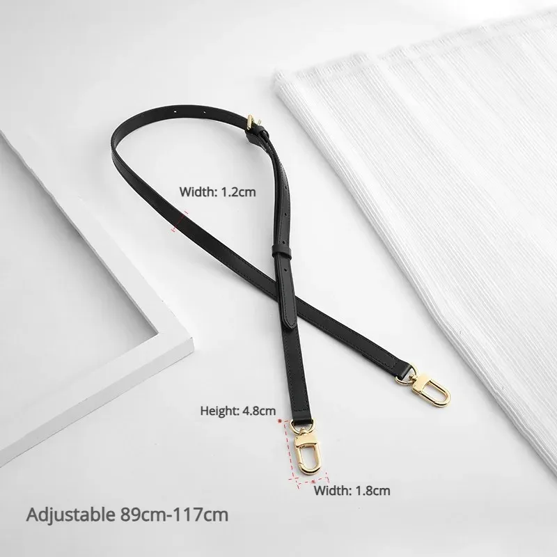 sangle d'épaule à carreaux pour sac pour femme, sangle de sac à bandoulière en cuir de vachette de première qualité, durable et tendance, accessoires de sac