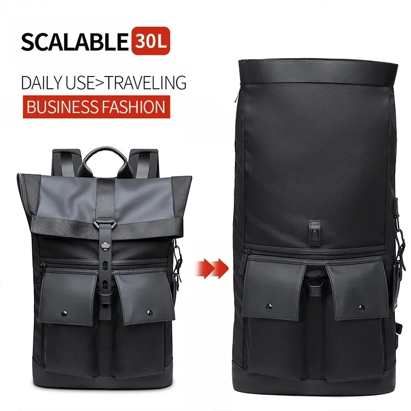 sac dos oxford université polyester noir ceinture coussin air poche chaussures broderie voyage utilisation quotidienne