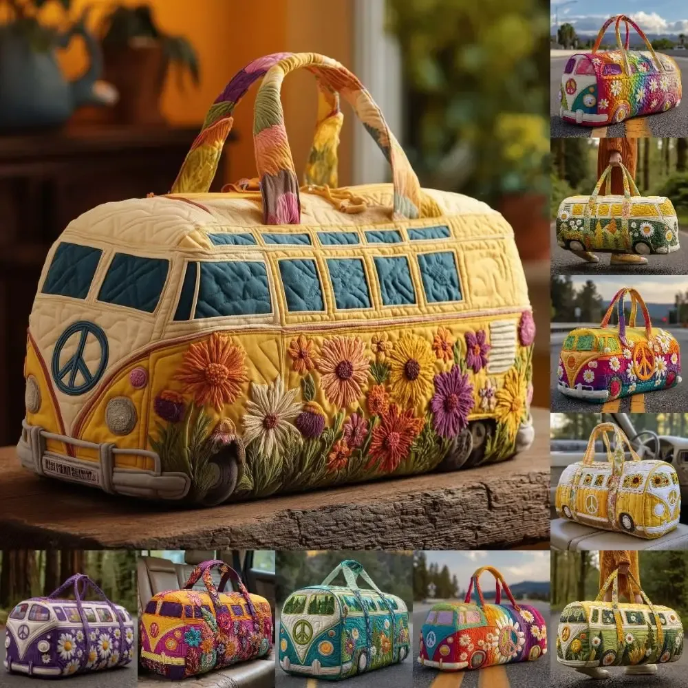 sac de voyage matelassé à sangle réglable, grande capacité, matelassage 3d, sac à main pour courtes distances, sac fourre-tout, sac de voyage