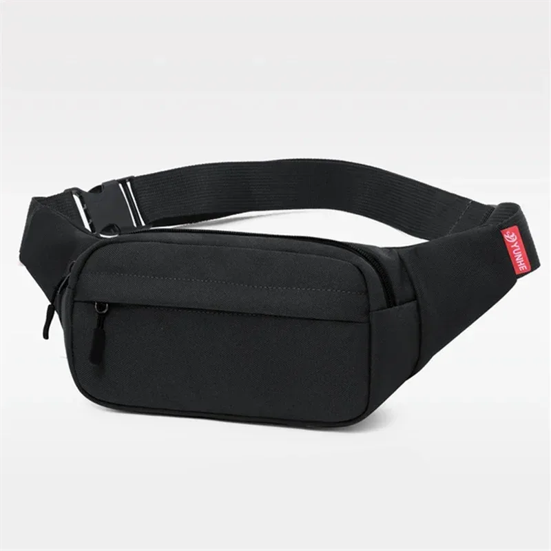 2025 hommes sport fanny pack mode téléphone femme poitrine sac unisexe taille sac femmes petite toile épaule décontracté sacs à bandoulière