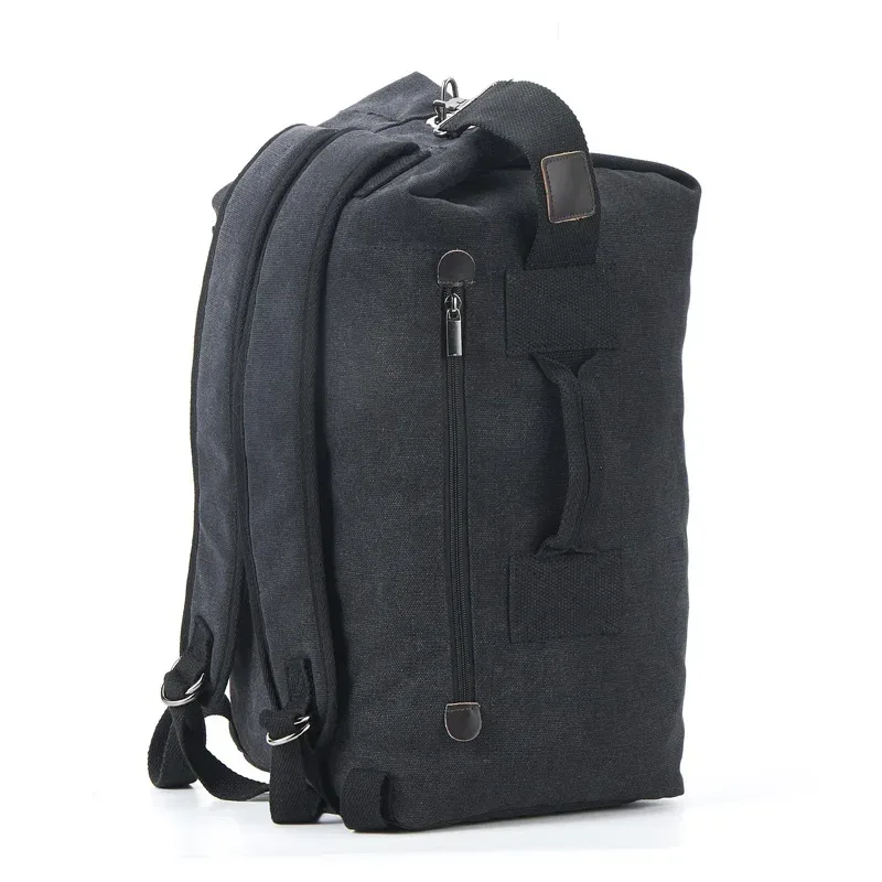sac à dos d'alpinisme de grande capacité pour hommes, sac de voyage, sacs à dos pour hommes, bagage masculin, toile, sacs initiés, garçons, e27