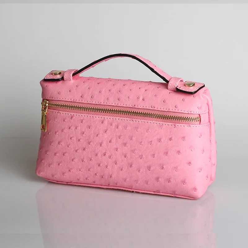 tophiigh-sac à main de maquillage portable pour femmes, pochette, sac à main, sac à main pour dames, sac à main, sac à main, savoir chaud, salle, rouge, café, mode