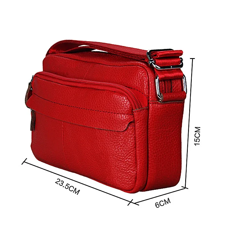 sacs à main en cuir de vache group pour femme, sacoche à fermeture éclair, poche souple pour téléphone, bandoulière de haute qualité