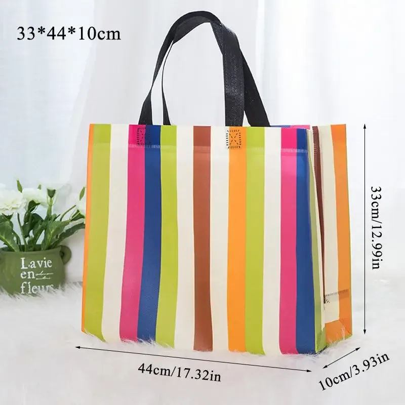 sac de courses réutilisable pour femmes, sacs de rangement de voyage en toile de grande capacité, sac à main à paillettes laser pour épicerie, fourre-tout en toile écologique