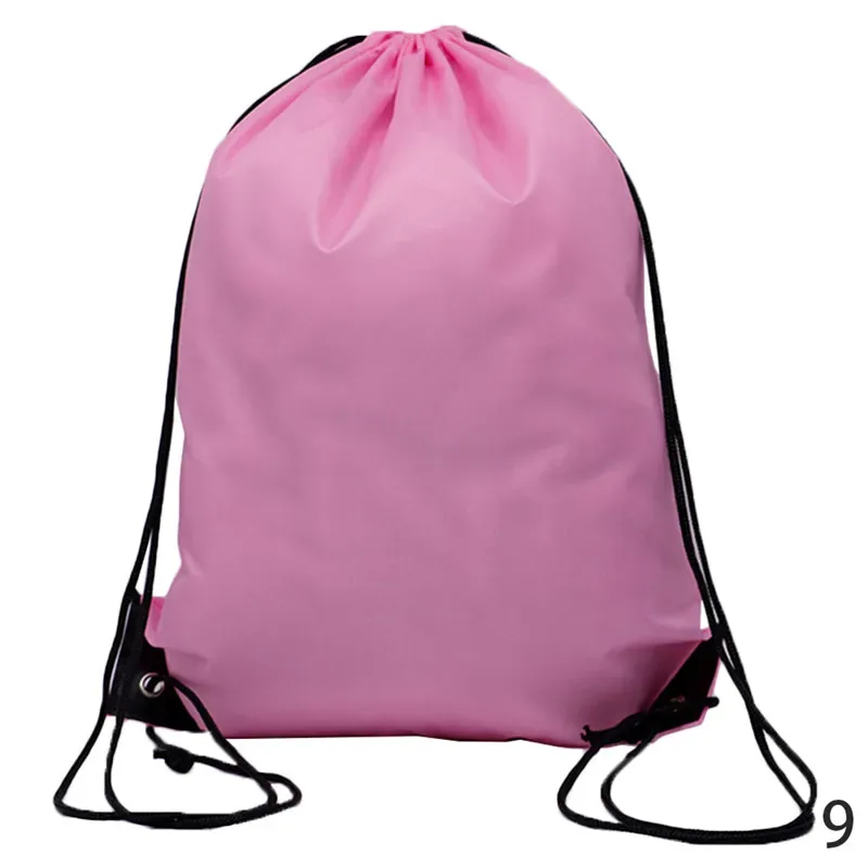 sac de sport portable étanche avec fermeture à cordon épais, sacs à dos d'équitation pour vêtements et chaussures