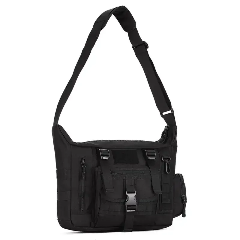 sac à bandoulière militaire tactique étanche multi-poches, sac à bandoulière pour ordinateur portable, sac messager molle pour documents a4, fourre-tout de voyage