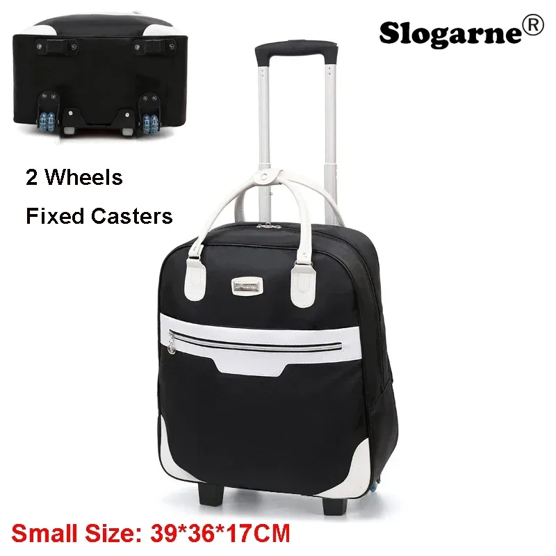 mode bagages roulants femmes 4 roues spinner voyage sacs hommes voyage d'affaires sacs oxford valise étanche chariot bagages