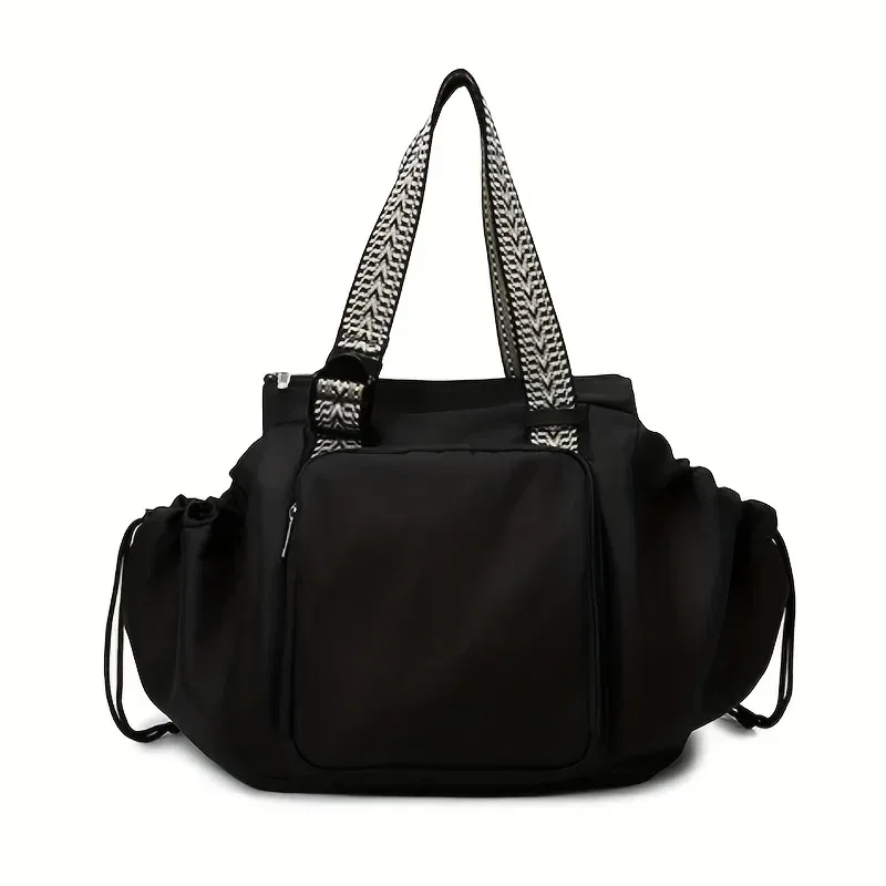 sac de sport de fitness avec poignées, sac à dos de rangement de voyage de grande capacité et berceau convertible polyvalent en tissu oxford