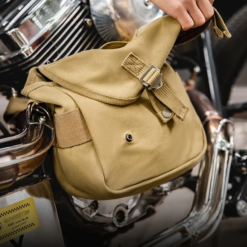 maden-sacs à bandoulière en toile vintage américain pour hommes, sacs à main à sangle initiés par un designer, sac messager essentiel, lettre m1961
