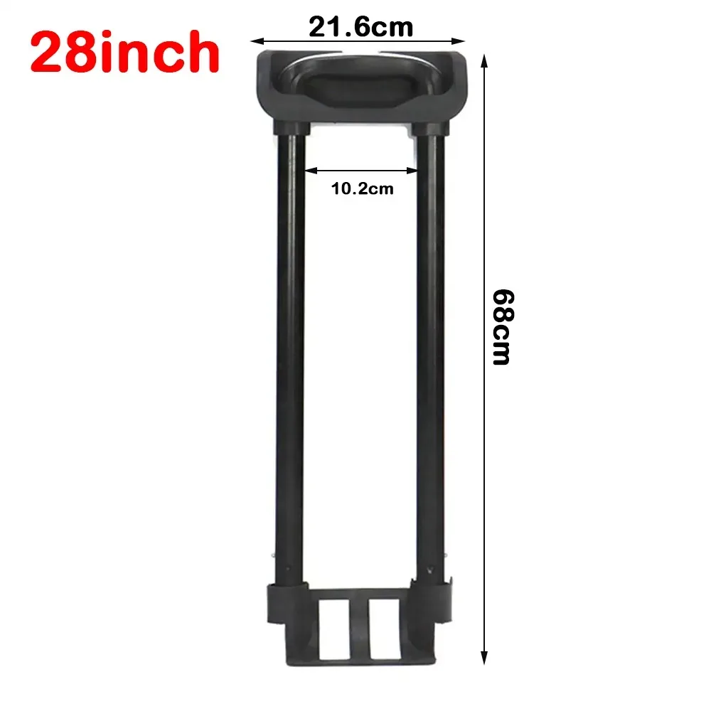 poignée de remplacement rétractable pour bagages, poignée universelle pour valise de voyage, robuste et facile à installer, poignée de traction pour bagages.