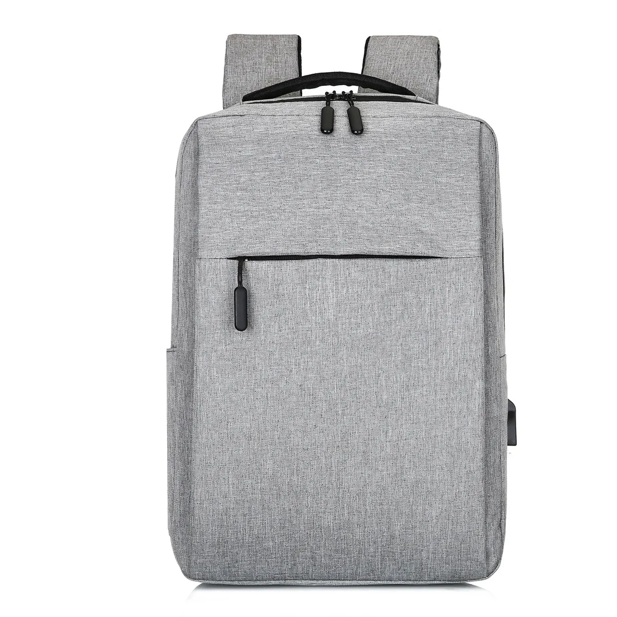 sacs à dos d'affaires pour hommes et femmes, sac à dos de voyage portable de grande capacité, sac pour ordinateur portable ultraléger unisexe, cartable d'étudiant de couleur unie