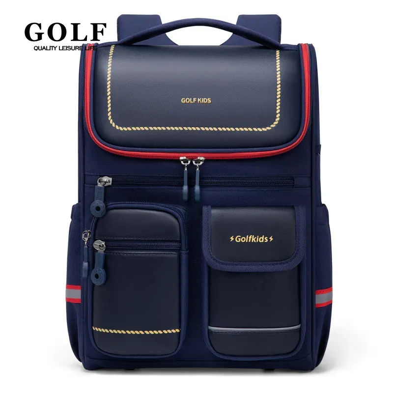 sac à dos d'école primaire golf pour enfants, sac à dos pour enfants, sac à dos pour enfants, garçons et filles, 3 inspectés année, 1, 2, 6