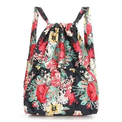sac à dos en nylon de grande capacité pour femme, poche groupée, sac de sport de plein air, maman